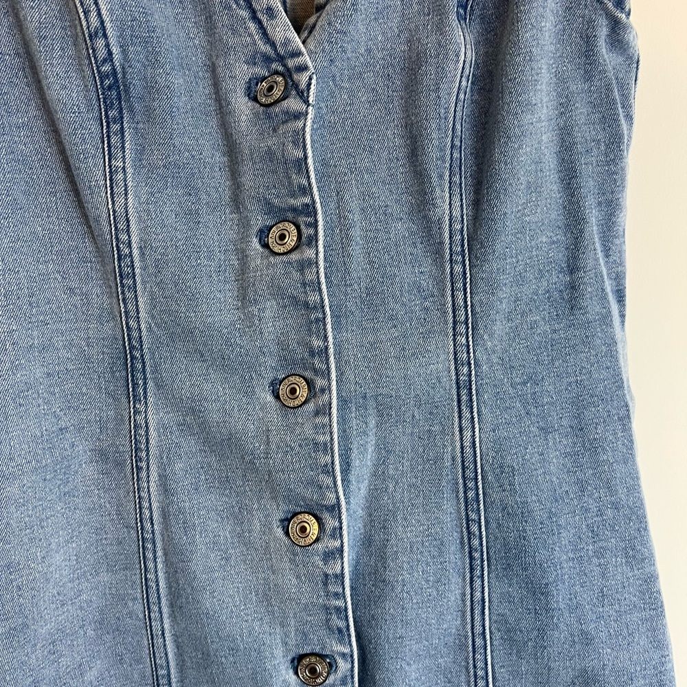 Abercrombie & Fitch Blue Midi Dress - Picture 8 of 16